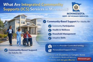 Integrated Community Supports (ICS) services in Minnesota for adults with disabilities